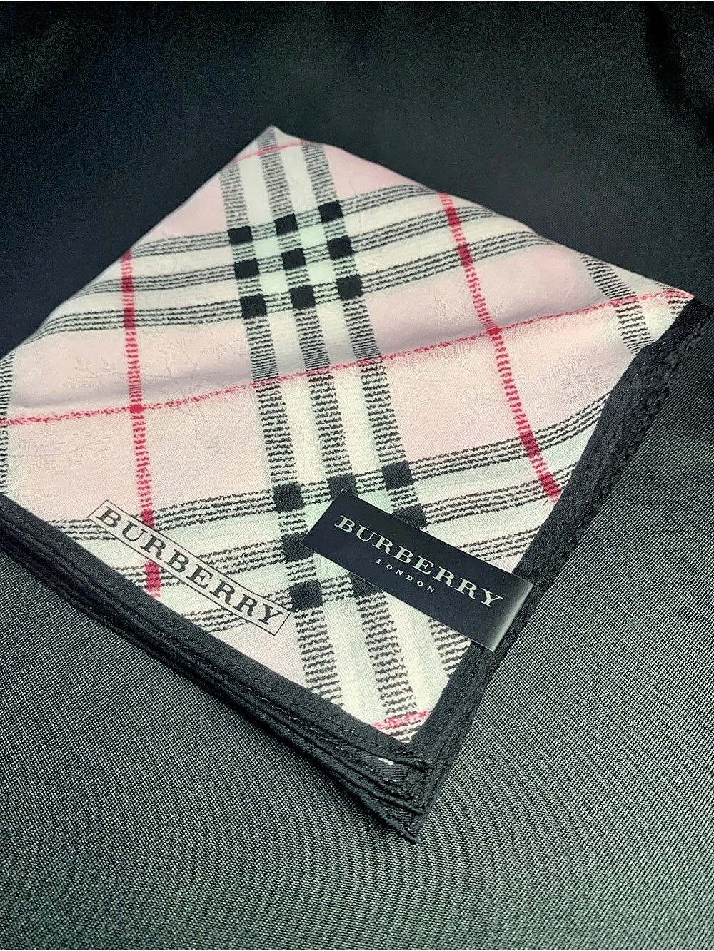 Burberry Vintage Pink Check Min Scarf